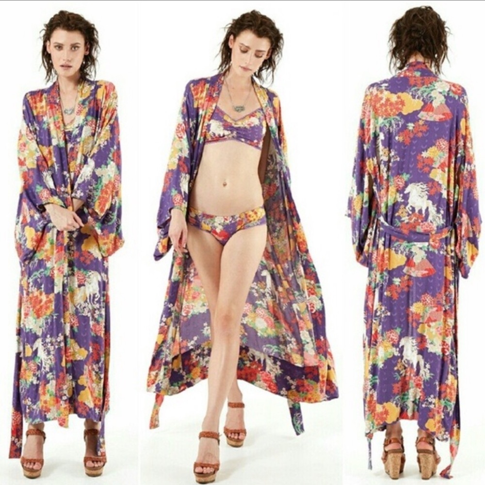 Wild Horses Kimono